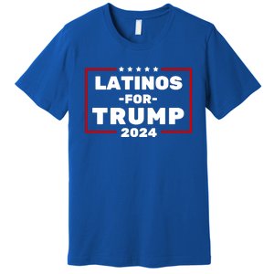 Latinos For Trump 2024 Premium T-Shirt