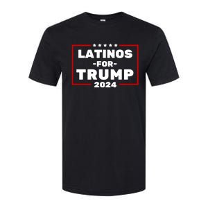 Latinos For Trump 2024 Softstyle CVC T-Shirt