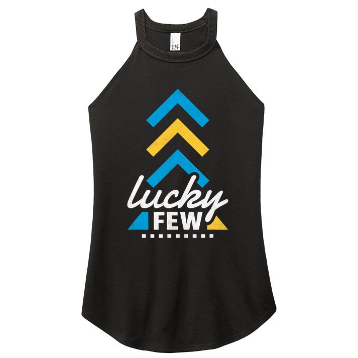 Lucky Few T21 Awareness Women's Perfect Tri Rocker Tank