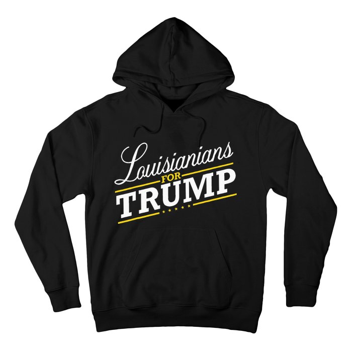 Louisiana For Trump 2024 Second President Election Hoodie