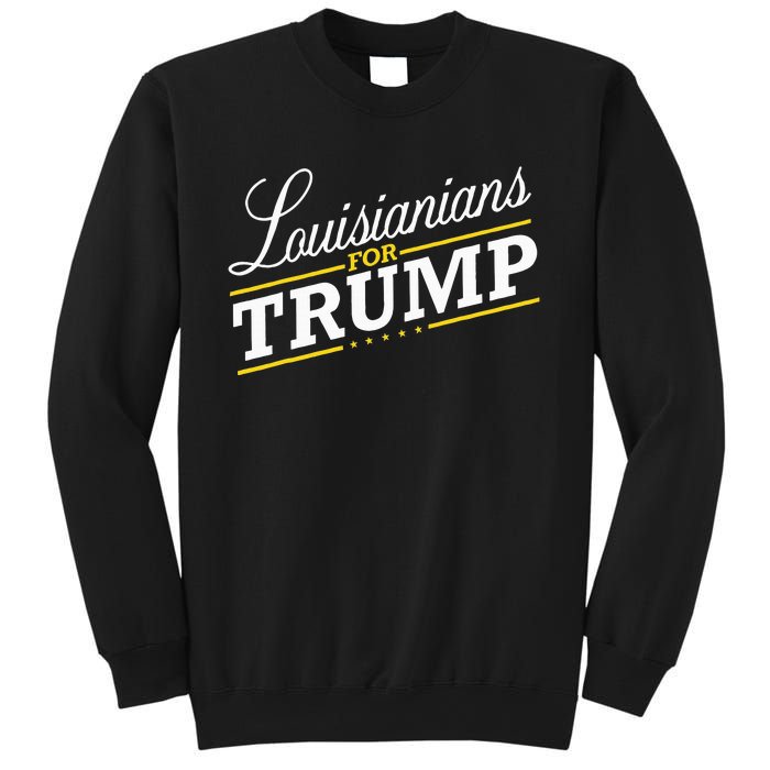 Louisiana For Trump 2024 Second President Election Sweatshirt