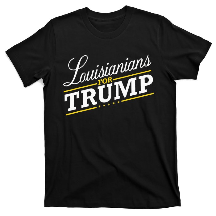 Louisiana For Trump 2024 Second President Election T-Shirt