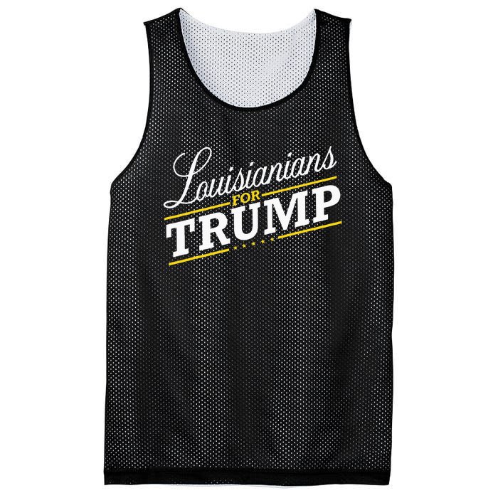 Louisiana For Trump 2024 Second President Election Mesh Reversible Basketball Jersey Tank