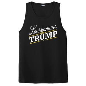 Louisiana For Trump 2024 Second President Election PosiCharge Competitor Tank