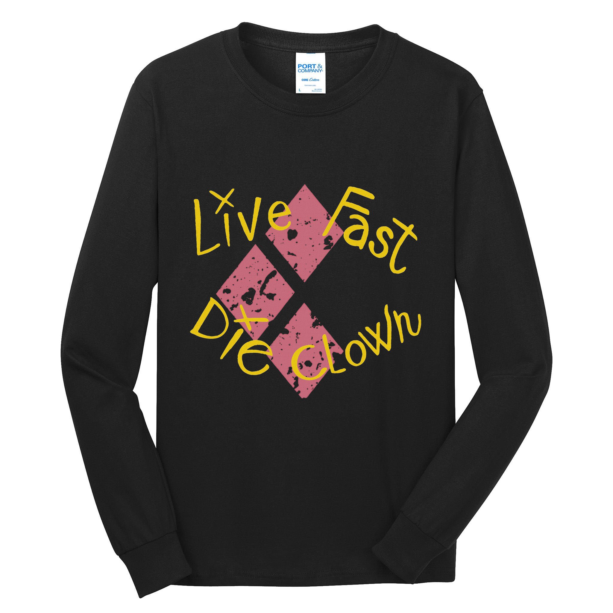 Live Free The Clown Tall Long Sleeve T-Shirt