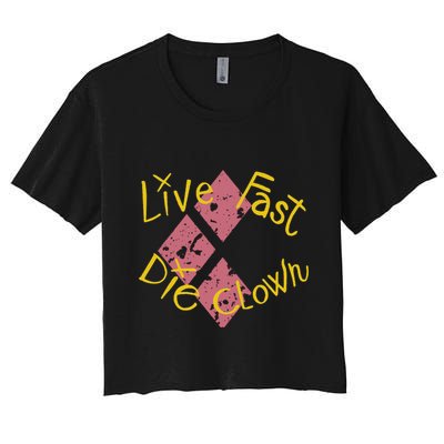Live Free The Clown Crop Top