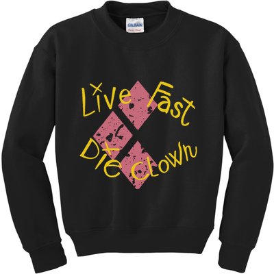 Live Free The Clown Kids Sweatshirt