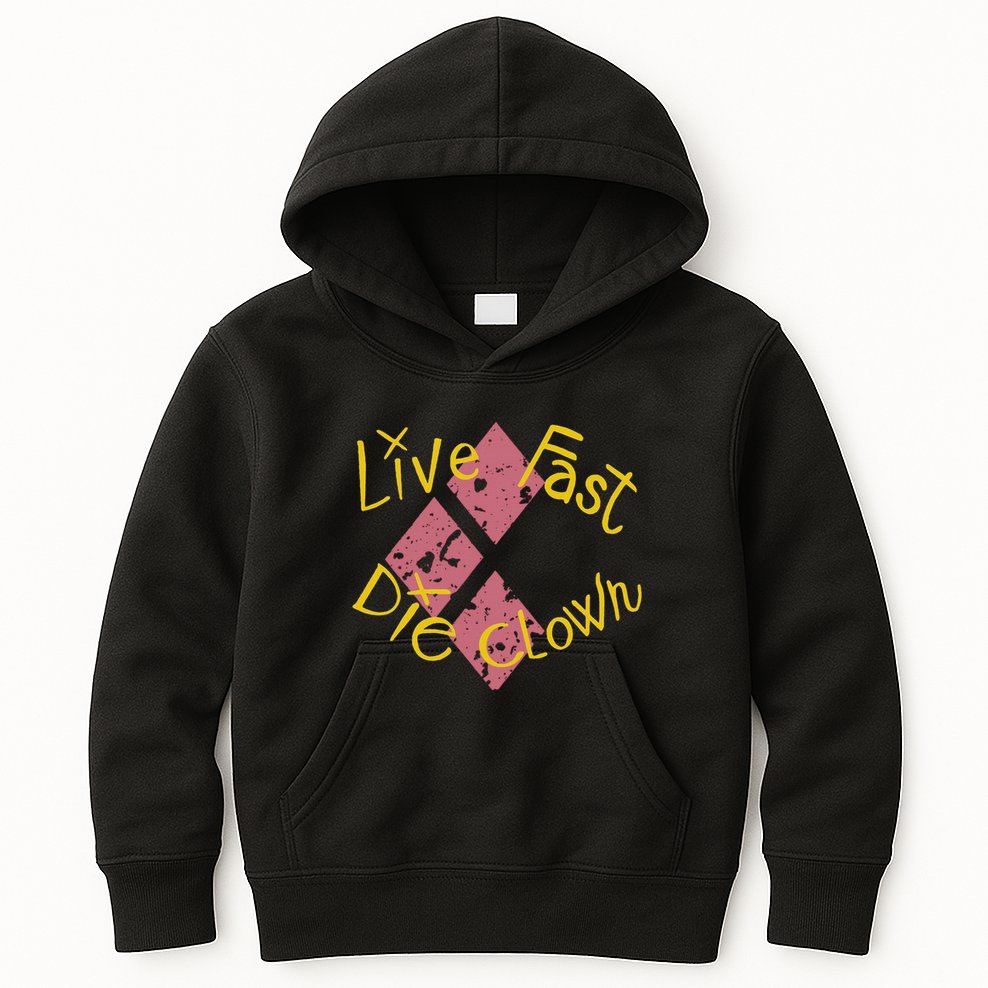 Live Free The Clown Kids Hoodie