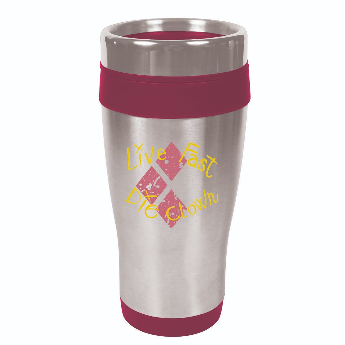 Live Free The Clown 16oz Travel Tumbler