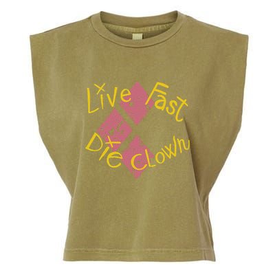 Live Free The Clown Garment-Dyed Women's Muscle Tee