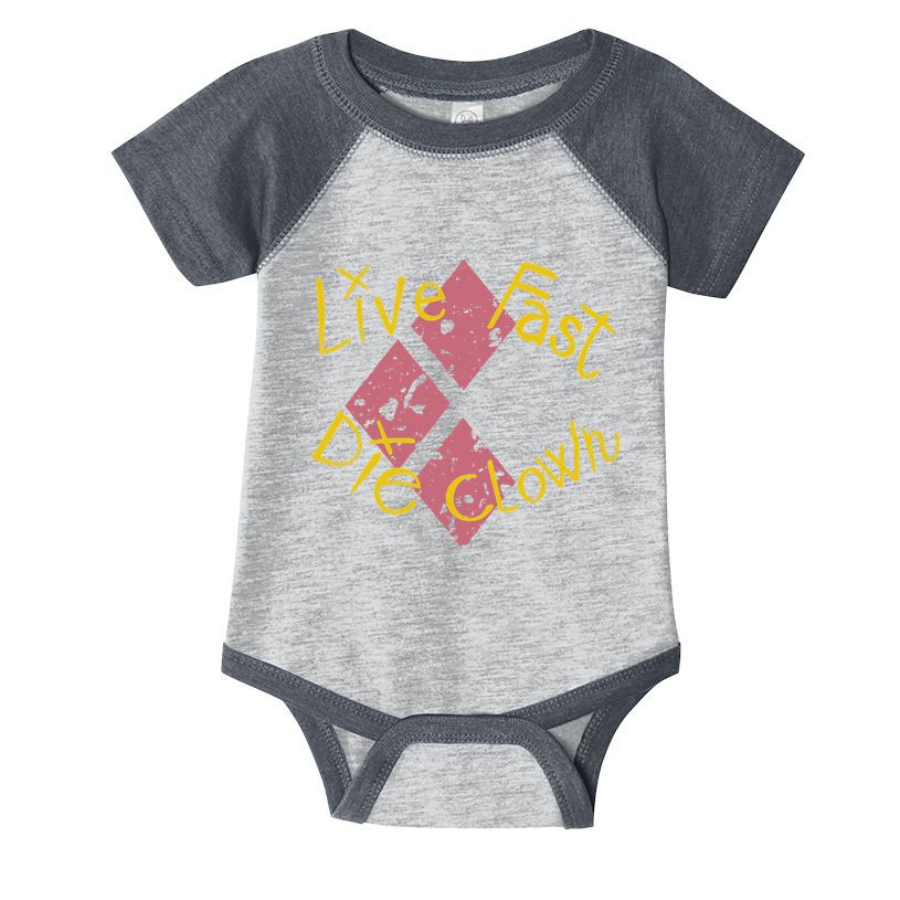 Live Free The Clown Infant Baby Jersey Bodysuit