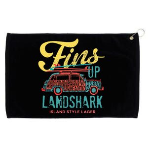 LANDSHARK FINS UP WOODY Grommeted Golf Towel