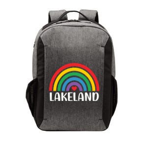 Lakeland Florida Usa Travel I Love Lakeland Meaningful Gift Vector Backpack