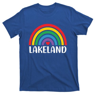 Lakeland Florida Usa Travel I Love Lakeland Funny Gift T-Shirt