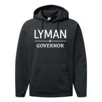 Lyman For Utah Phil Lyman For Governor Performance Fleece Hoodie