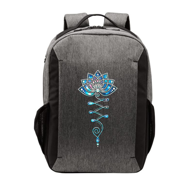 Lotus Flower Unalome Yoga Meditation Awareness Zen Vector Backpack