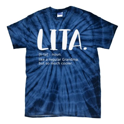 Lita For Women Mother's Day Idea For Grandma Lita Tie-Dye T-Shirt