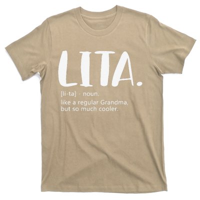 Lita For Women Mother's Day Idea For Grandma Lita T-Shirt