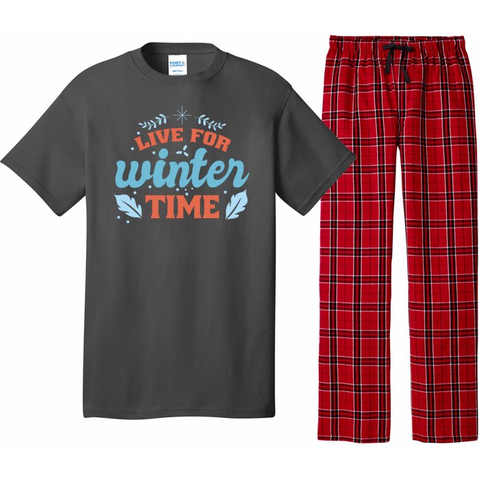 Live For Winter Time Pajama Set