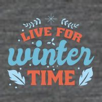 Live For Winter Time Baby Bodysuit