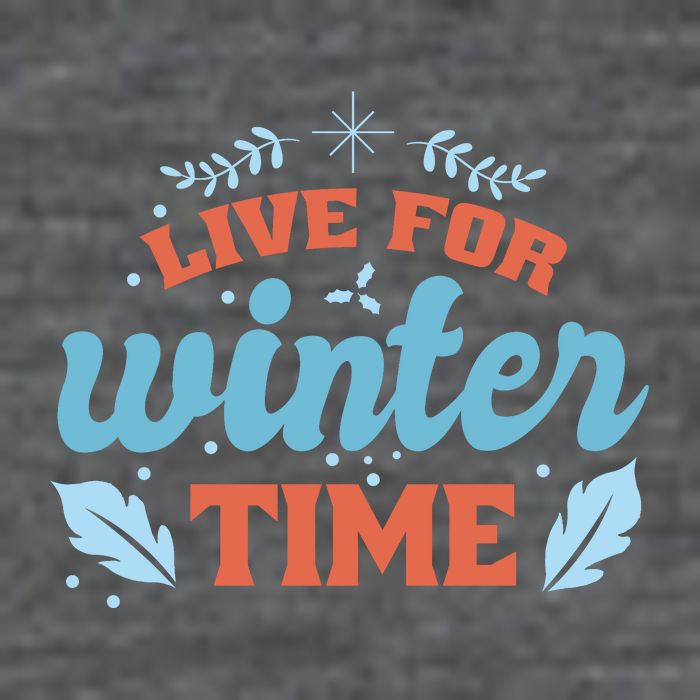 Live For Winter Time Baby Bodysuit