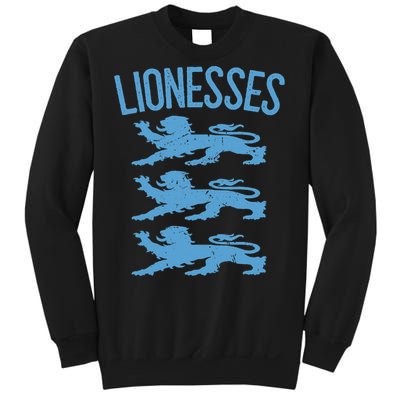 Lionesses For Women Retro England Sweatshirt