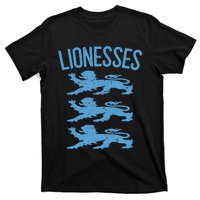 Lionesses For Women Retro England T-Shirt