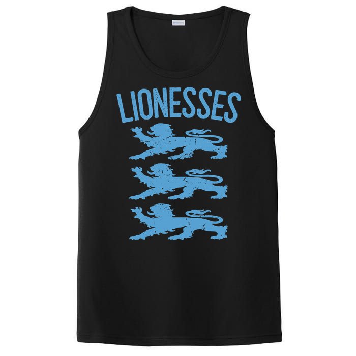 Lionesses For Women Retro England PosiCharge Competitor Tank