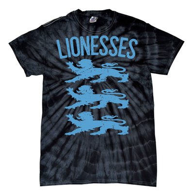 Lionesses For Women Retro England Tie-Dye T-Shirt