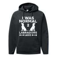 Labrador For Women Labrador Retriever Lovers Performance Fleece Hoodie