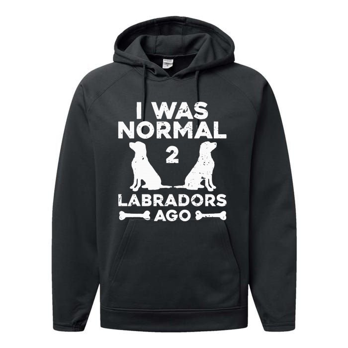 Labrador For Women Labrador Retriever Lovers Performance Fleece Hoodie