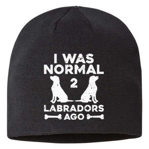 Labrador For Women Labrador Retriever Lovers Sustainable Beanie