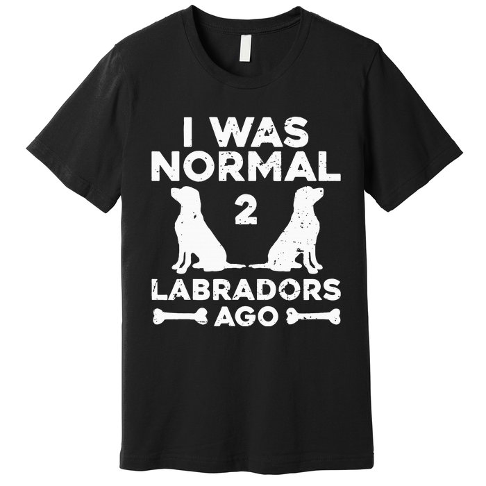 Labrador For Women Labrador Retriever Lovers Premium T-Shirt