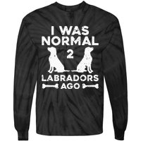 Labrador For Women Labrador Retriever Lovers Tie-Dye Long Sleeve Shirt