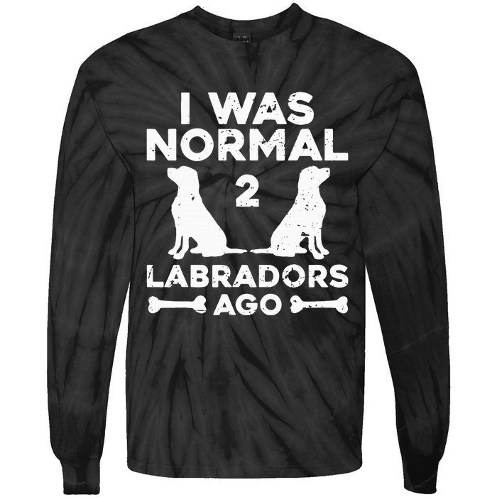 Labrador For Women Labrador Retriever Lovers Tie-Dye Long Sleeve Shirt