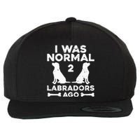 Labrador For Women Labrador Retriever Lovers Wool Snapback Cap