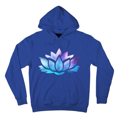 Lotus Flower Yoga Spiritual Dreamy Colorful Meaningful Gift Hoodie