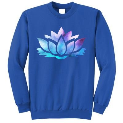 Lotus Flower Yoga Spiritual Dreamy Colorful Meaningful Gift Sweatshirt