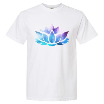 Lotus Flower Yoga Spiritual Dreamy Colorful Meaningful Gift Garment-Dyed Heavyweight T-Shirt