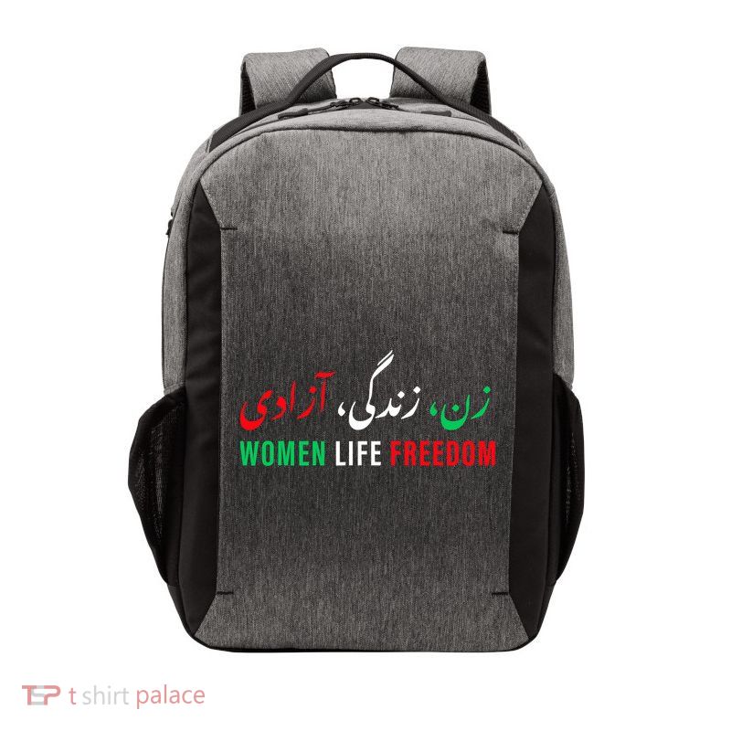  Life Freedom Zan Zendegi Azadi Farsi calligraphy Vector Backpack