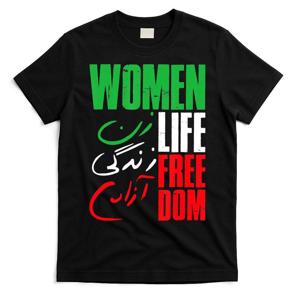  Life Freedom Zan Zendegi Azadi Farsi Support Iran T-Shirt
