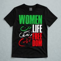  Life Freedom Zan Zendegi Azadi Farsi Support Iran T-Shirt