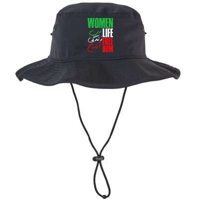  Life Freedom Zan Zendegi Azadi Farsi Support Iran Bucket Hat