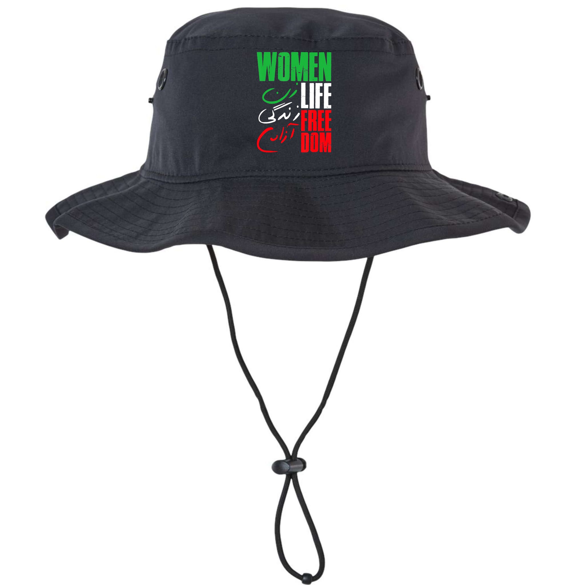  Life Freedom Zan Zendegi Azadi Farsi Support Iran Bucket Hat