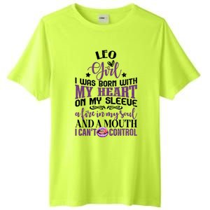 Leo Funny Zodiac Sign Graphic Gift Tall Fusion ChromaSoft Performance T-Shirt