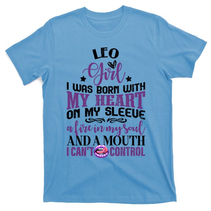 Leo Funny Zodiac Sign Graphic Gift T-Shirt