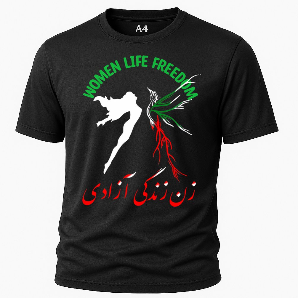 Life Freedom Zan Zendegi Azadi Iran Free Iranian Performance Shirt