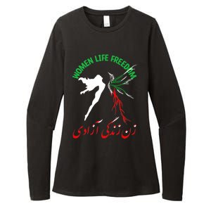 Life Freedom Zan Zendegi Azadi Iran Free Iranian Womens CVC Long Sleeve Shirt