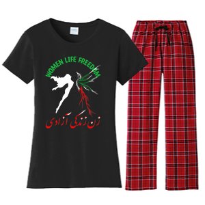 Life Freedom Zan Zendegi Azadi Iran Free Iranian Women's Flannel Pajama Set