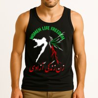 Life Freedom Zan Zendegi Azadi Iran Free Iranian Tank Top